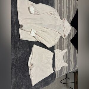 Cozy cream lounge set